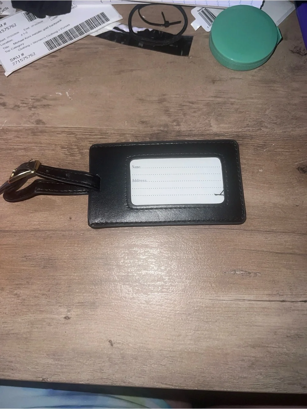 N/A tag strap